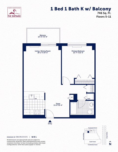 1 14th Street Studio-3 Beds Apartment for Rent - Photo Gallery 42